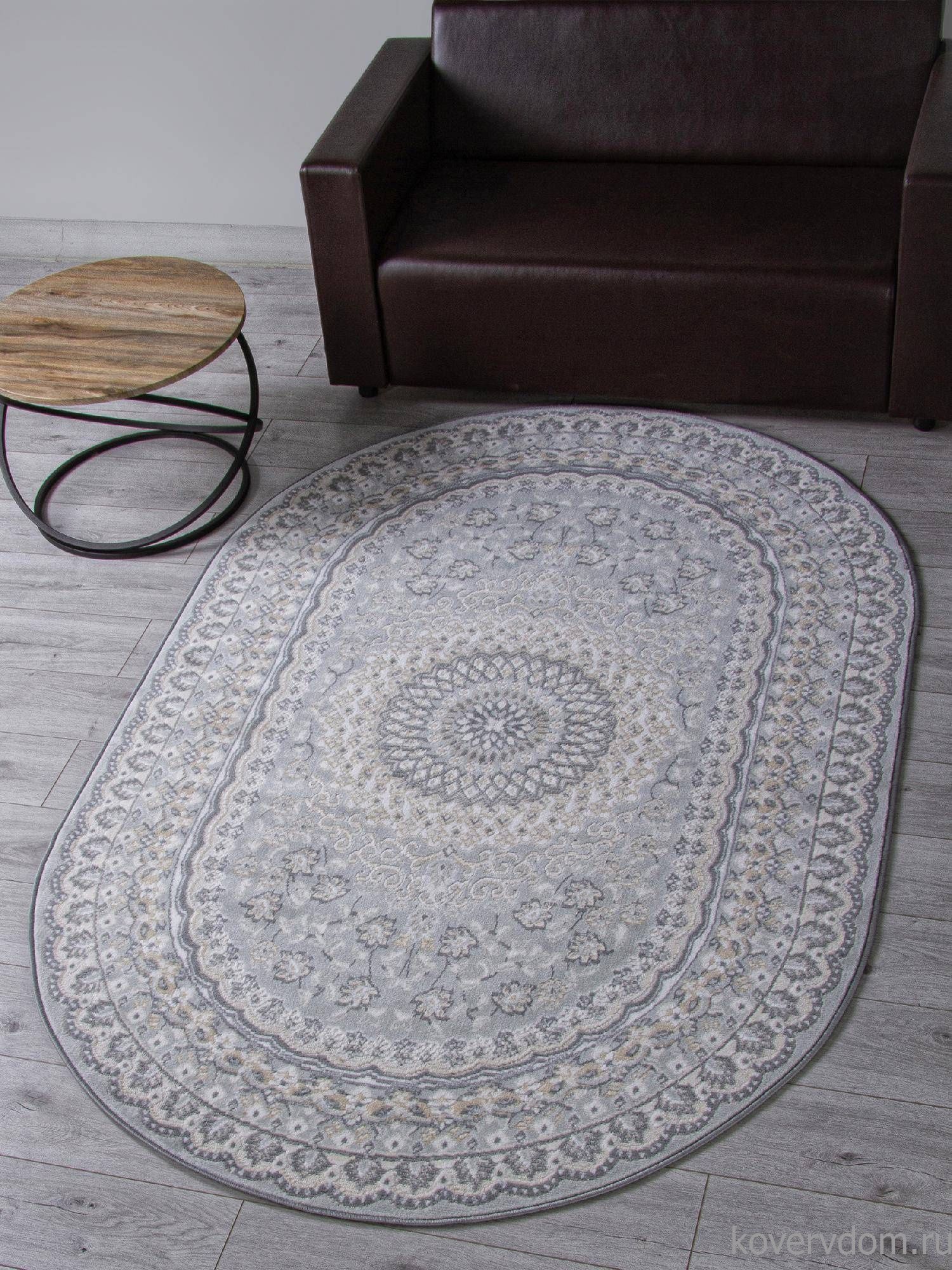 Ковер CUBA F399 BLUE Овал