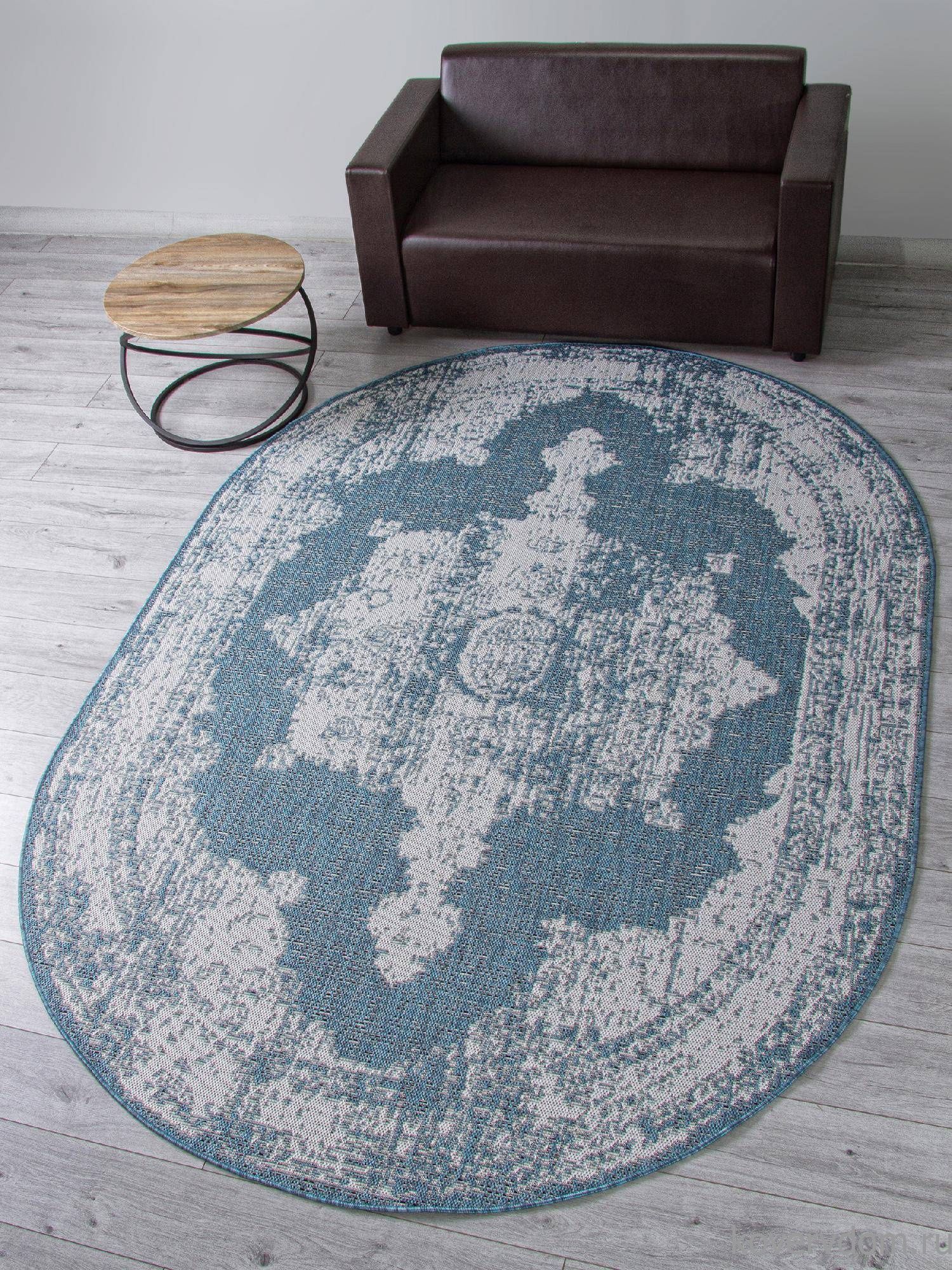 Ковер KAIR S129 BLUE Овал