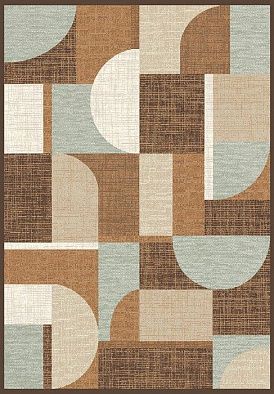 Рельефный ковер из вискозы GENOVA R 38551 1636 90