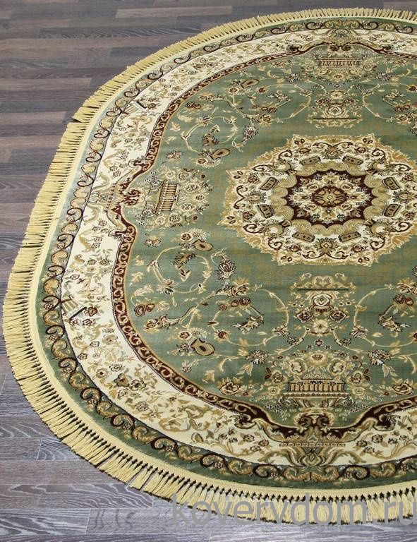 Ковер BUHARA d037 GREEN Овал