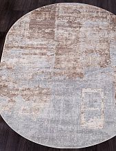 Ковер TOKIO 15489A BEIGE / BROWN Овал