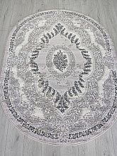 Ковер MERINOS PALERMO-A F290 DARK GRAY Овал