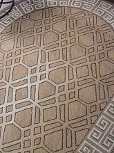 Овальный ковер в гостиную PRAGA 06027A BEJ / BEJ Овал