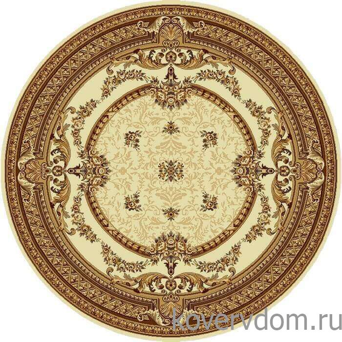 Ковер шерстяной Floare DOFIN 209-61148 КРУГ
