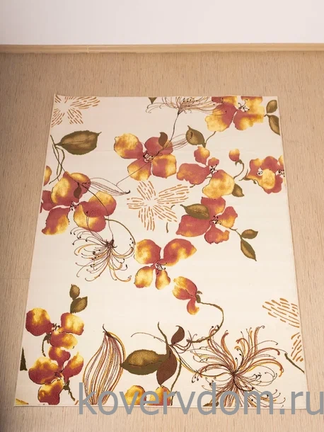 Шерстяной ковер Hunnu R Цветы 6A1535 001