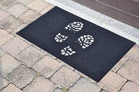 Грязезащитный коврик Modemo СЛЕДЫ 300262