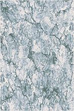 Ковер Бельгийский синий из вискозы и хлопка ROYAL PALACE 2020 R 17574 6747