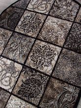 Ковер VALENCIA DELUXE d328 BROWN Овал