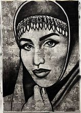 Овальный ковер PICTURES PC 64 GRAY-BEIGE