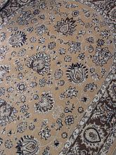 Овальный ковер в гостиную PRAGA 06030A BEJ / KAHVE Овал