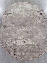 Винтажный ковер BRAND O2116 995 GREY / GREY Овал