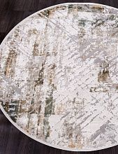 Ковер ALLURES 12123 CREAM / GREEN Круг